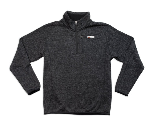 Men's Premium Pullover - 1/4 Zip (Pepper)