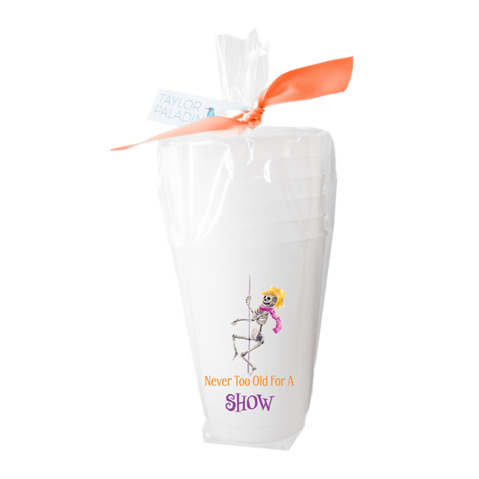 Dancing Skeleton Frosted Cup