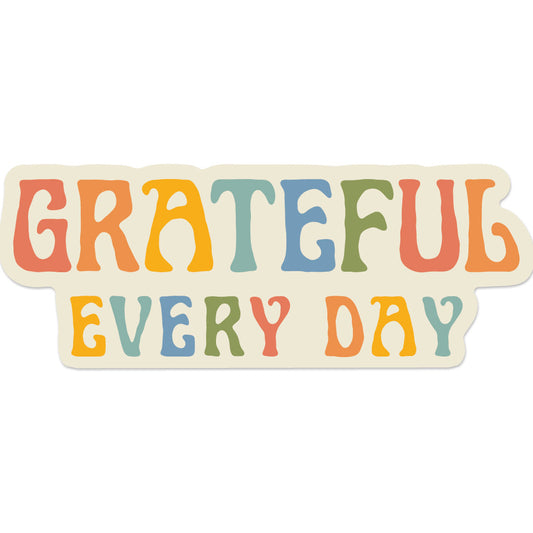 Grateful Every Day Sticker