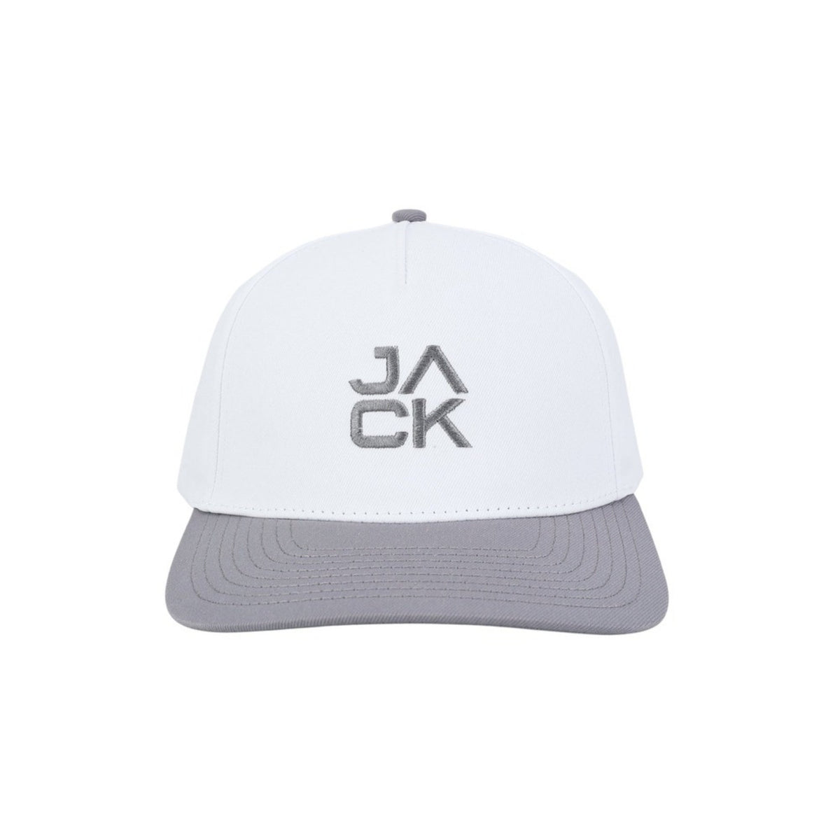 Gray & White Jack Hat