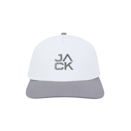 Gray & White Jack Hat