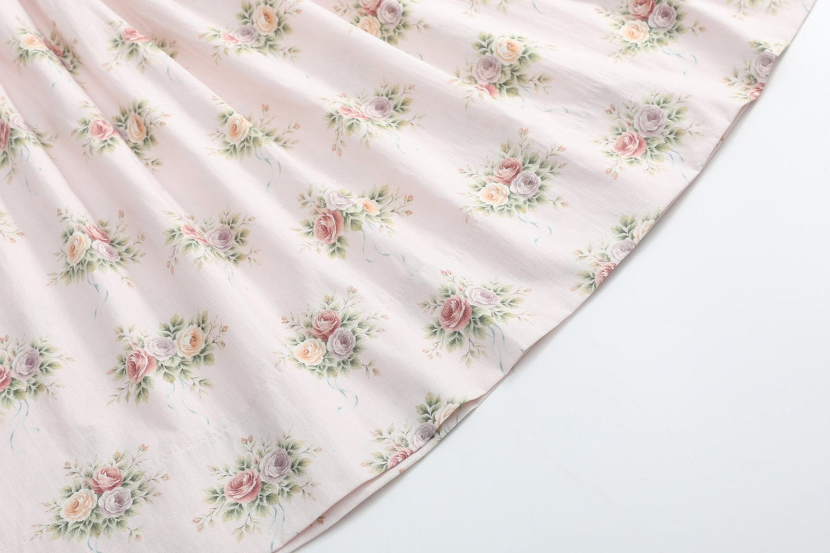 Heirloom Custom Rose Smocked Bishop Dress