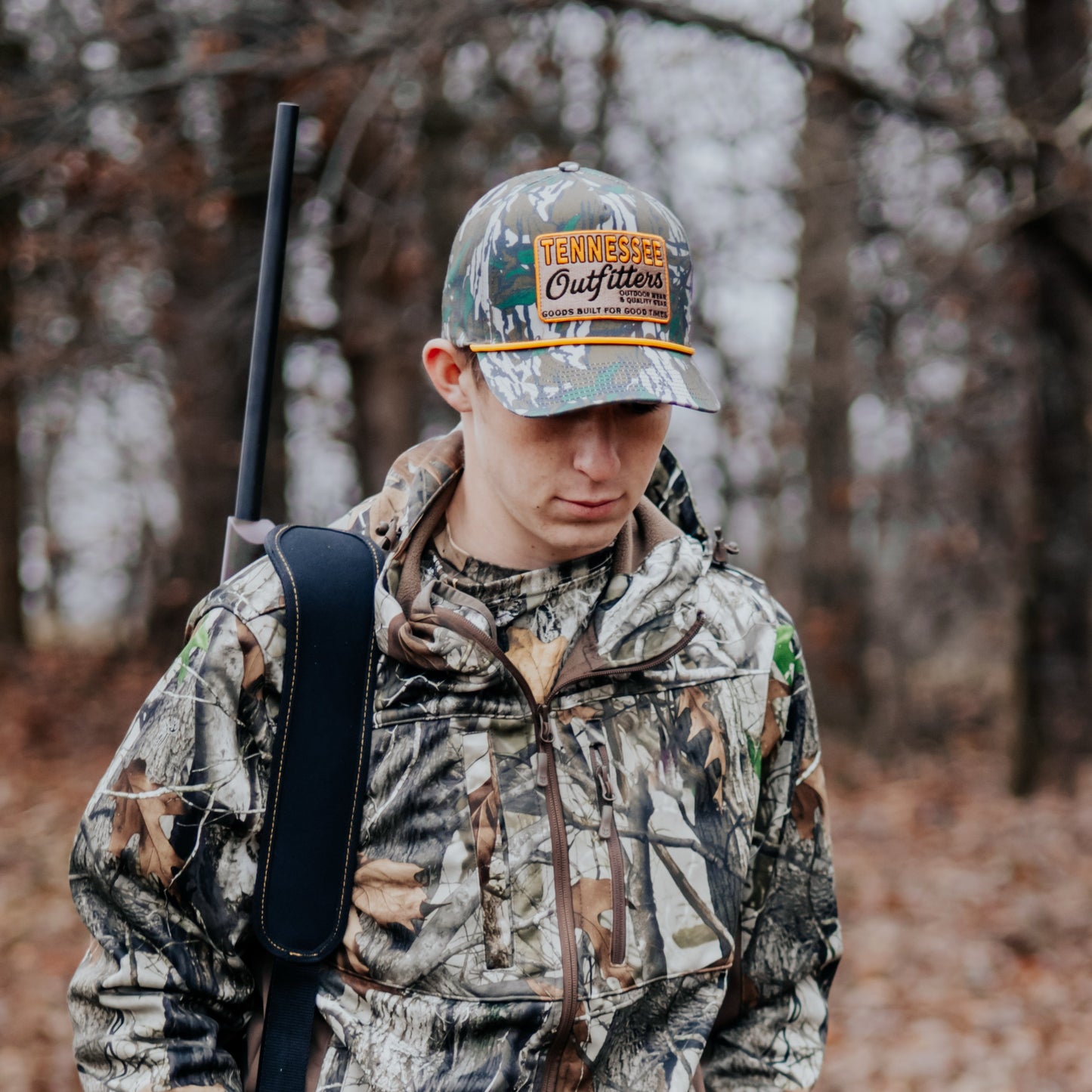 Hideout Hat - Oak Green Leaf Camo