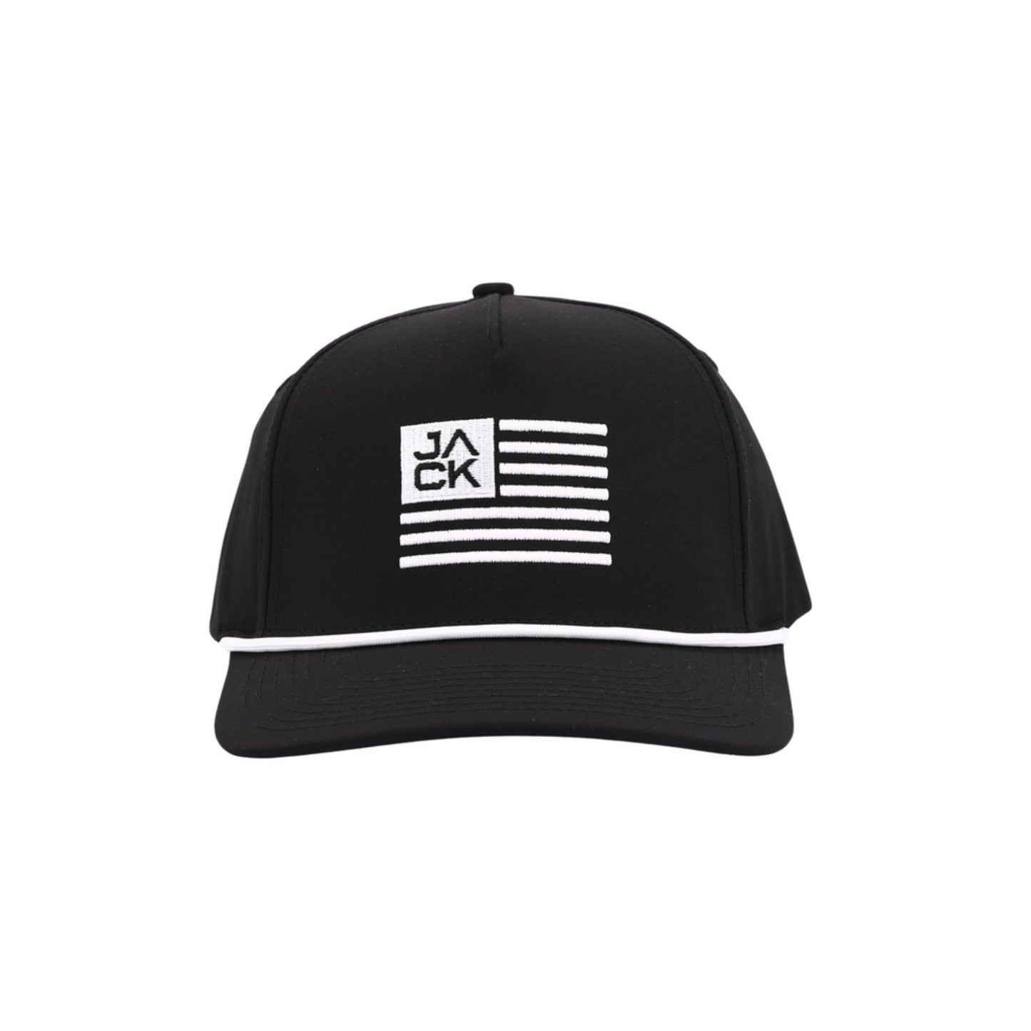 Jack Flag Black & White Hat