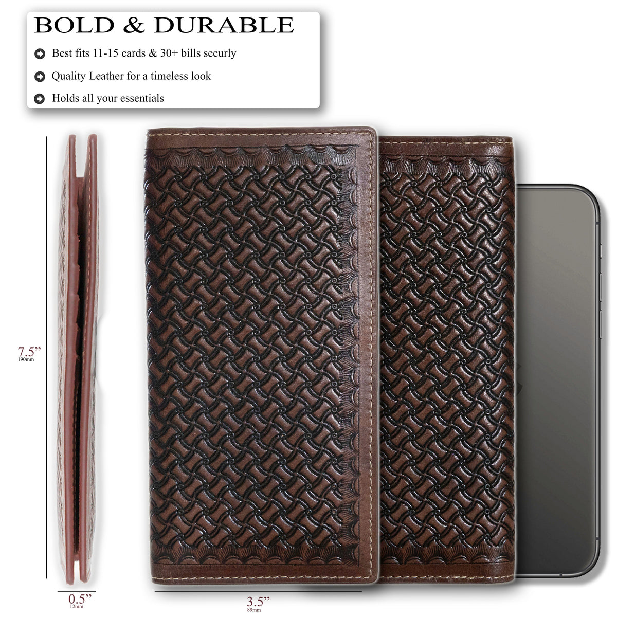 Leather Rodeo Wallet