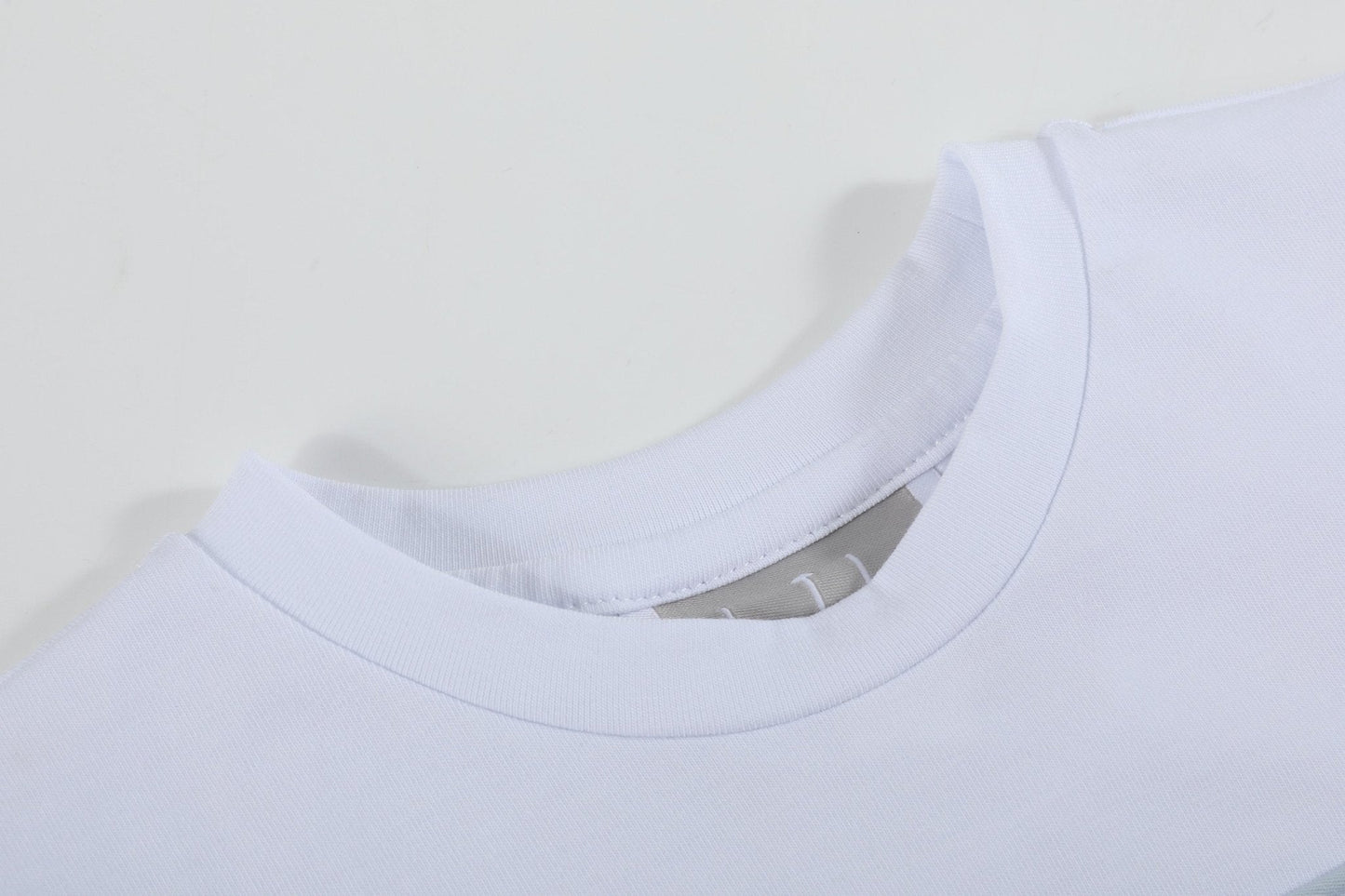 Light Blue Shorts and White Crosses Shirt Set