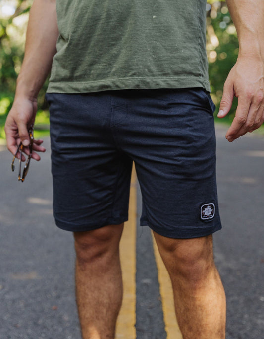 MACH ZERO LOUNGE SHORTS - NAVY