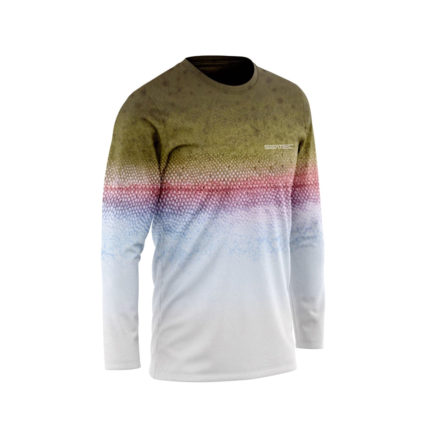 Rainbow Trout Sport Tec Crew Long Sleeve – Men's