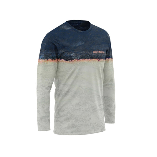 White Marlin Sport Tec Crew Long Sleeve – Men's