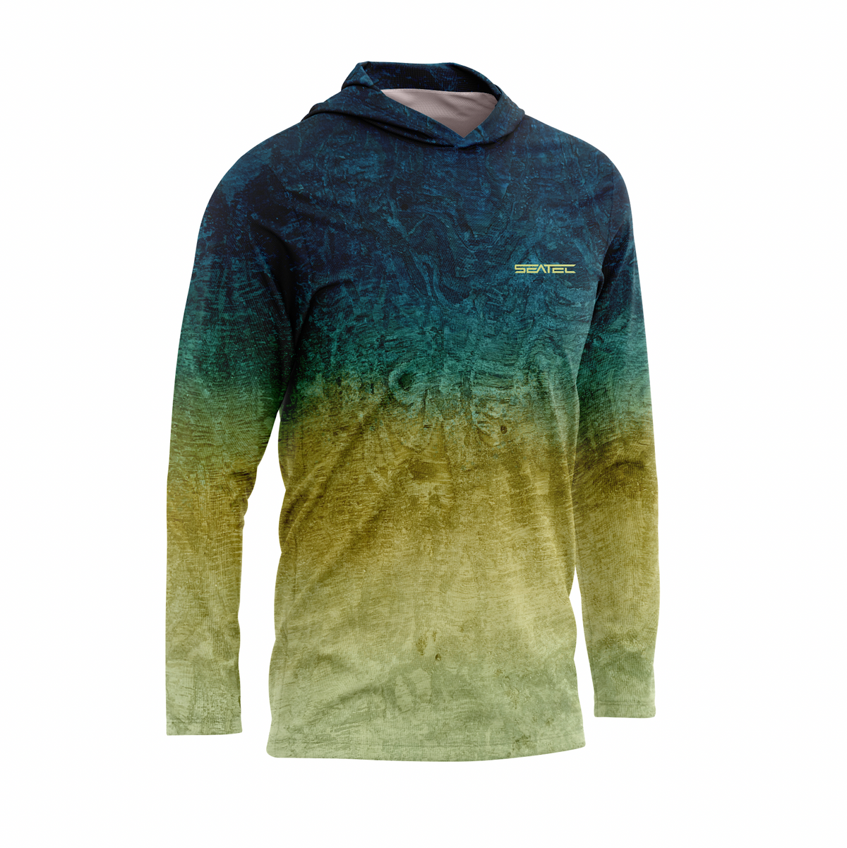 Yellowfin Tuna Sport Tec Hooded Long Sleeve – Men's