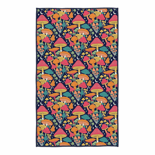 Midnight Mushroom Kitchen & Tea Towel