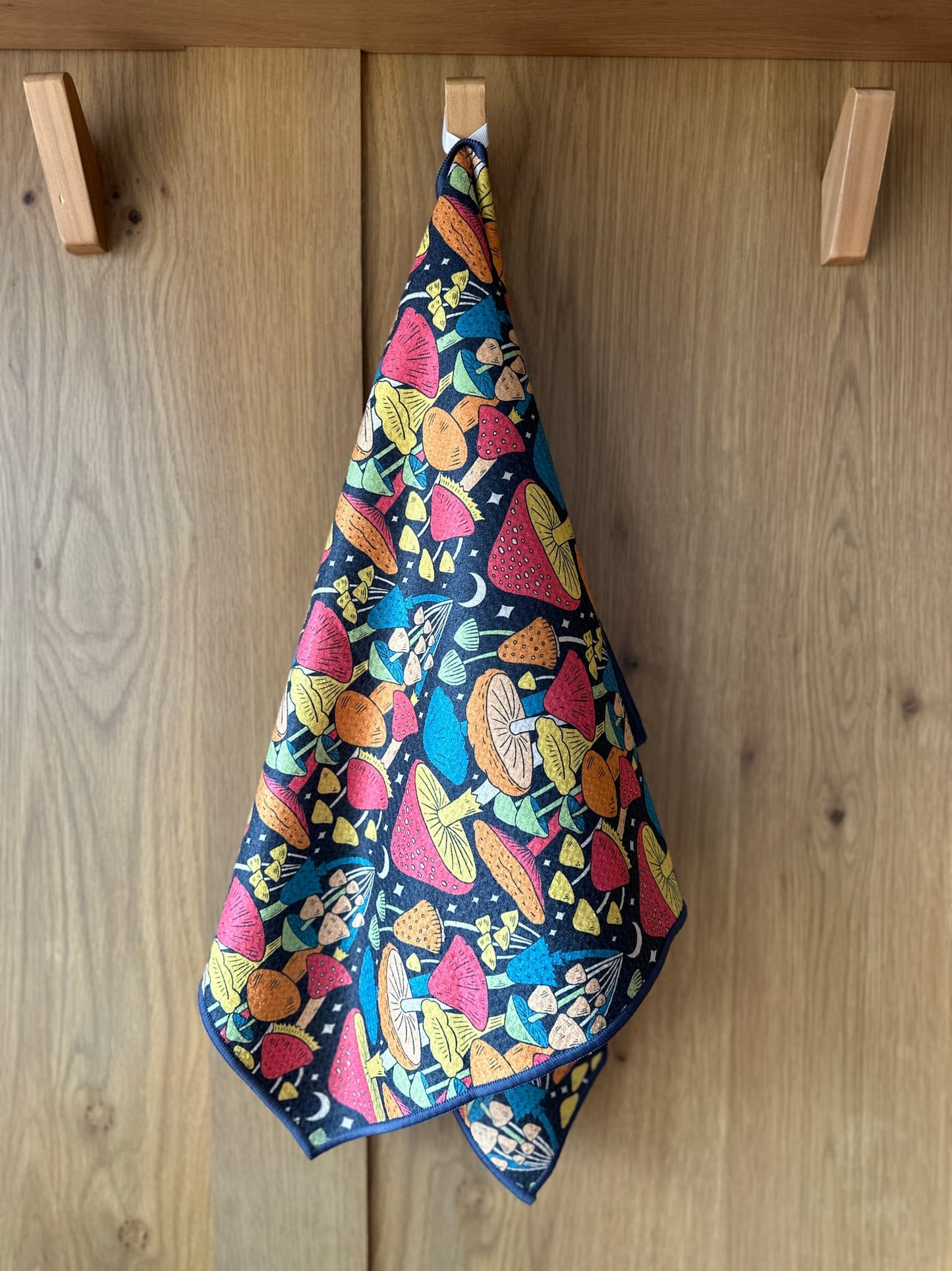 Midnight Mushroom Kitchen & Tea Towel