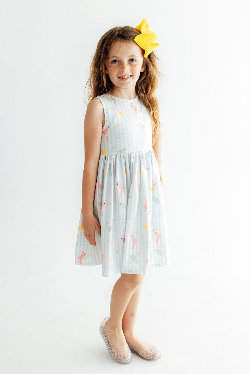 Beach Bum Tank Twirl Dress
