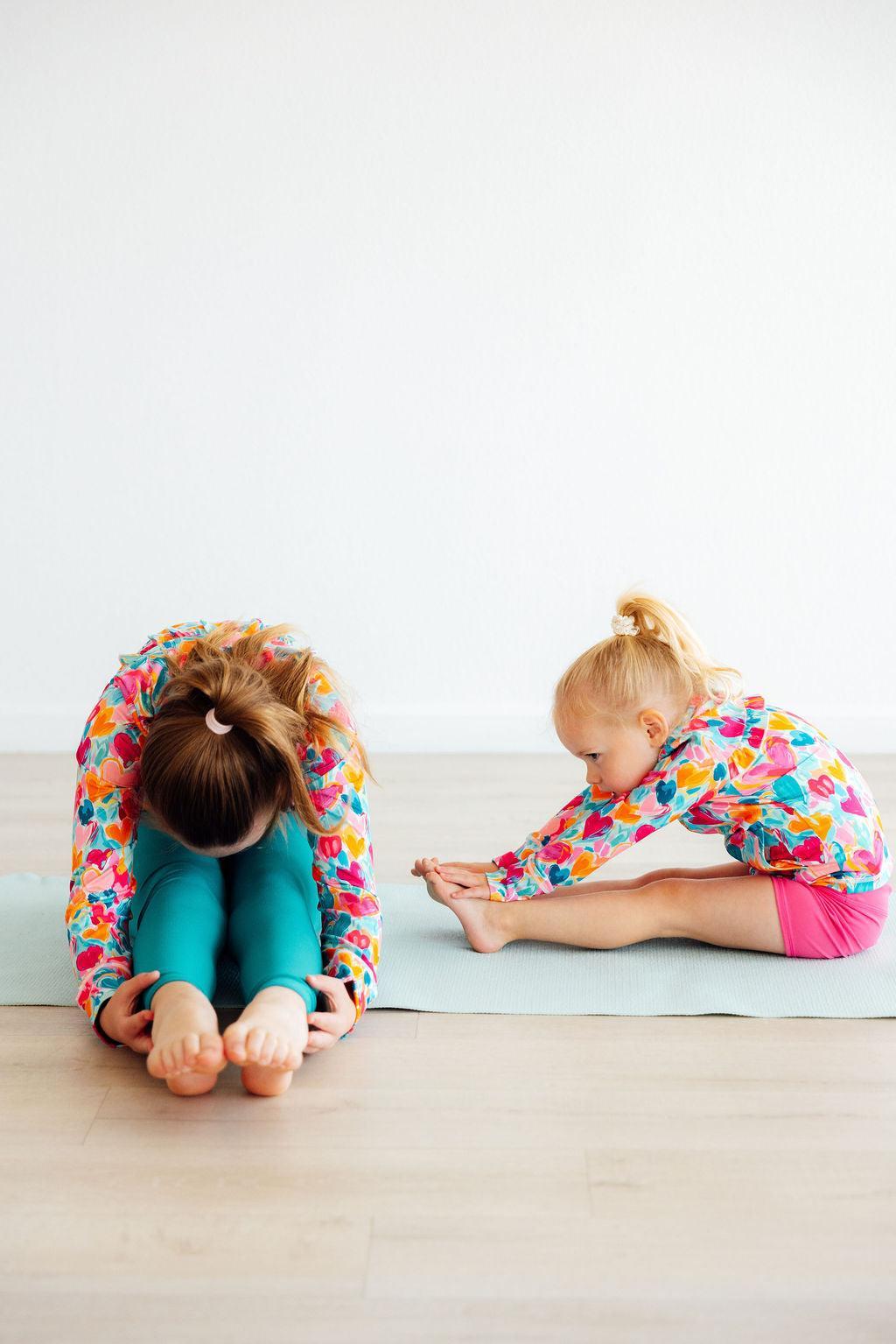 Heart Hustle Full-Zip Ruffle Active Jacket