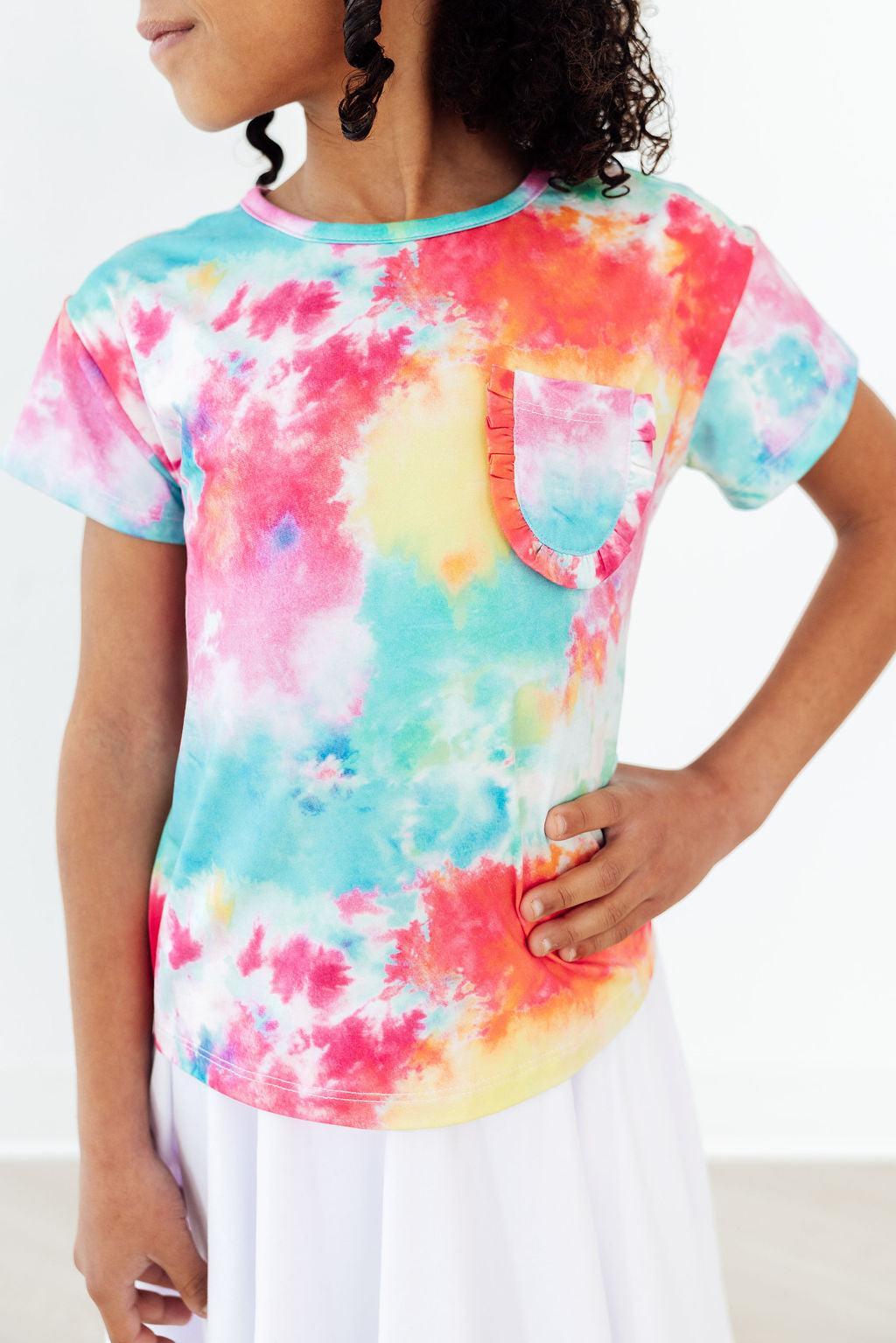 Far Out Ruffle Pocket Tee