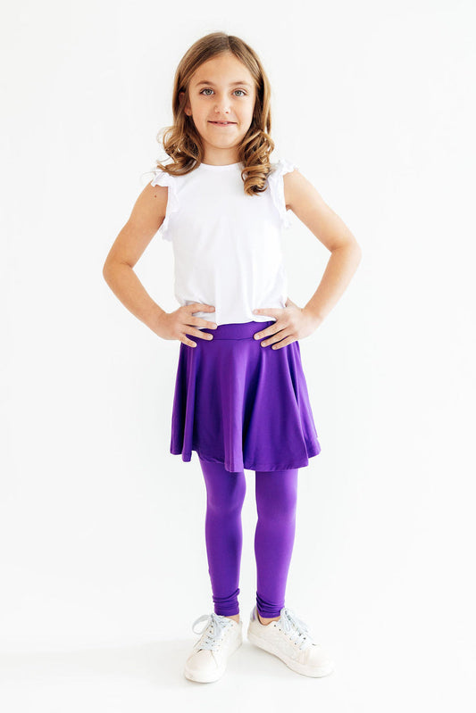 Purple Twirl Skegging