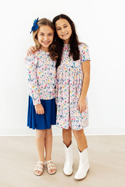 Morning Meadows S/S Pocket Twirl Dress