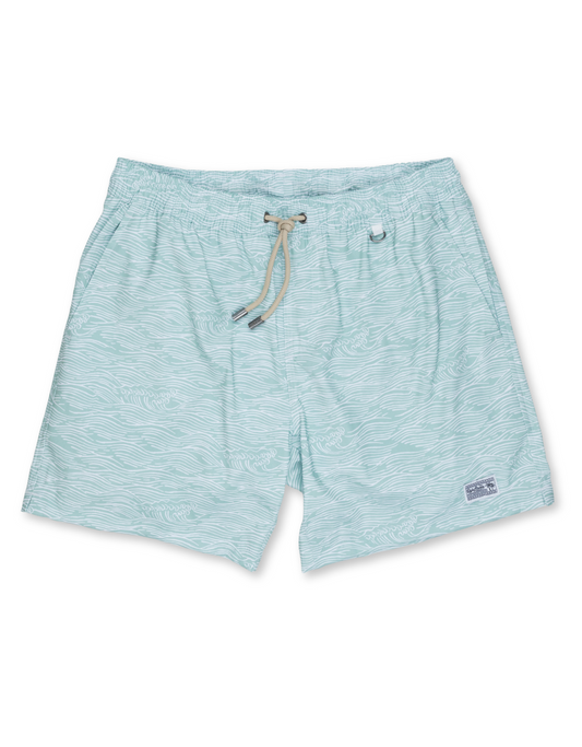 ROLL TIDES FERN GREEN - STRETCH SWIMSUIT