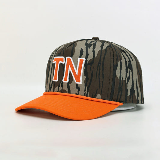 Tennessee "TN Hat" in Holler Orange & Oak Camo