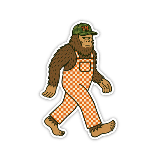 Bigfoot Overalls Sticker