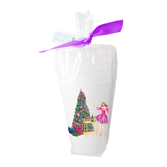 Christmas Party Frosted Cup