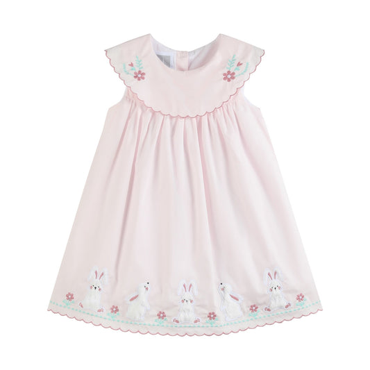 Pink Fuzzy Bunnies Dress