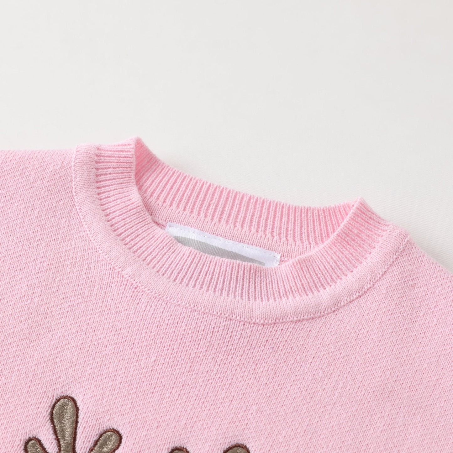 Pink Reindeer Sweater