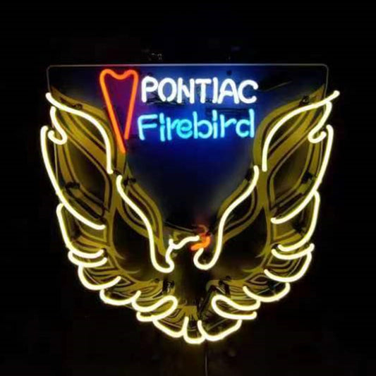 Pontiac Firebird Auto Car Neon Signs