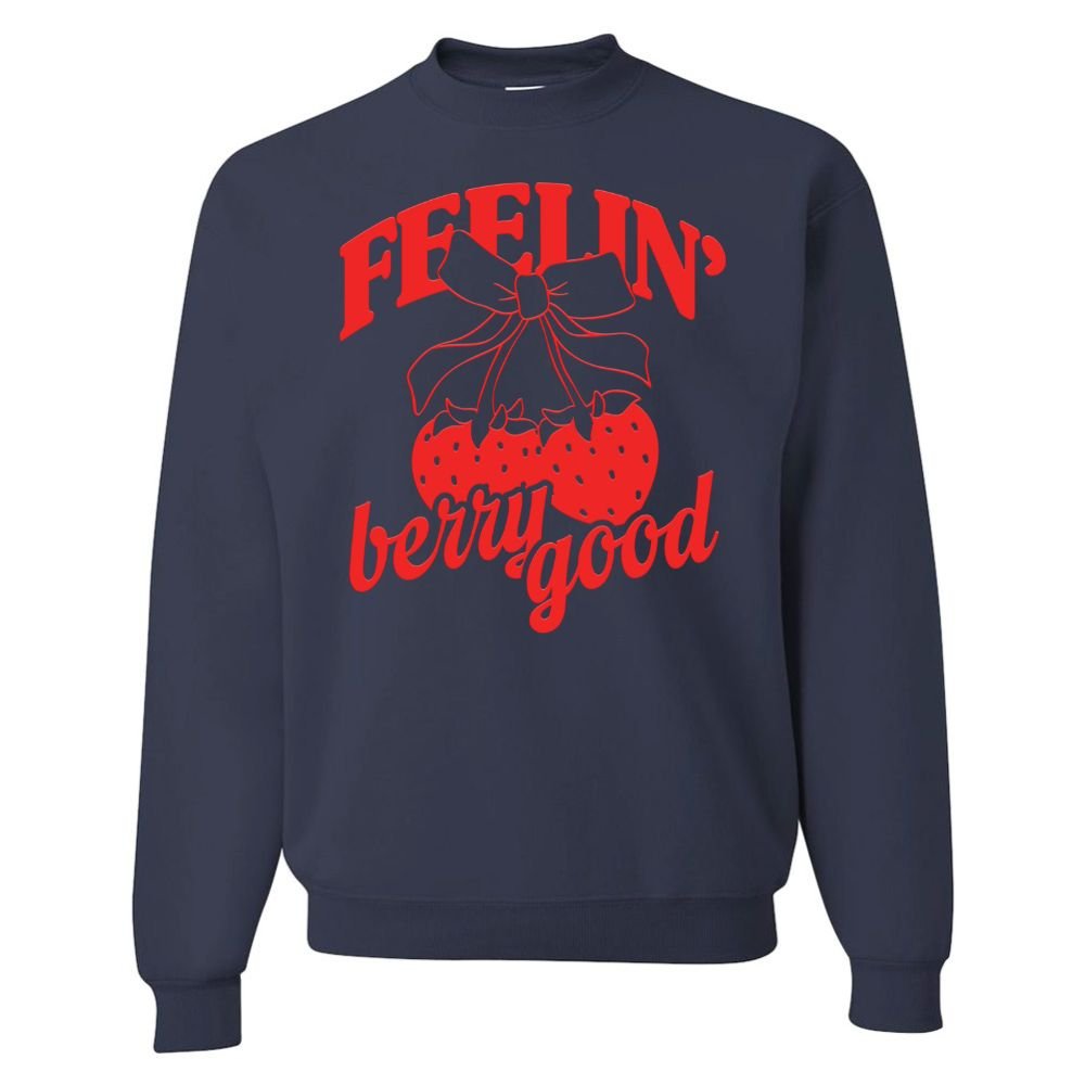 PUFF 'Berries & Bows' Crewneck Sweatshirt