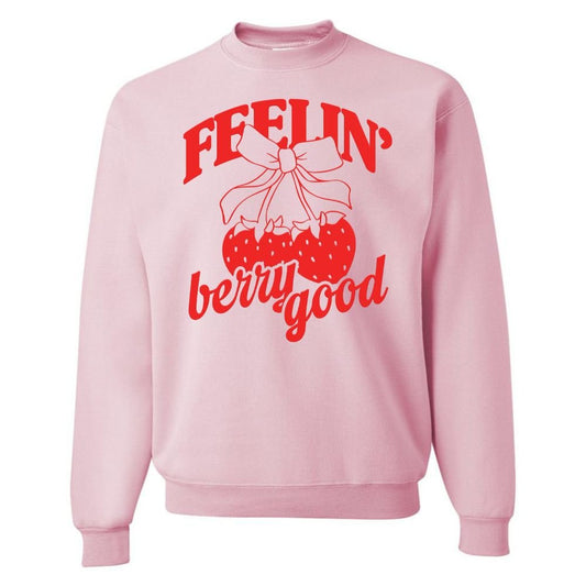 PUFF 'Berries & Bows' Crewneck Sweatshirt