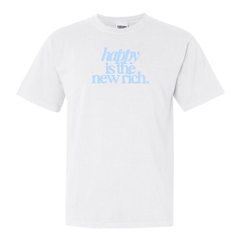 PUFF 'Happy Is The New Rich' T-Shirt