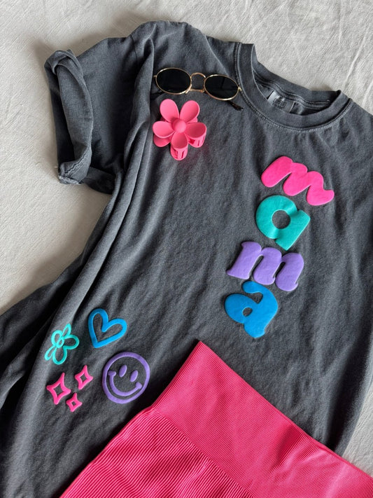 PUFF ‘Mama Dopamine Doodles’ T-Shirt