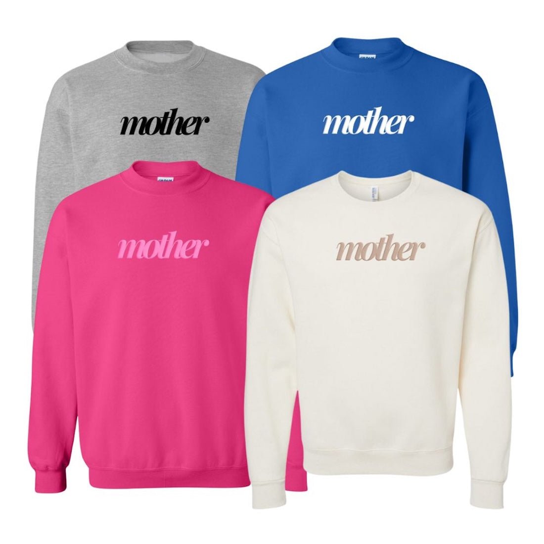 PUFF 'Simply Mother' Crewneck Sweatshirt