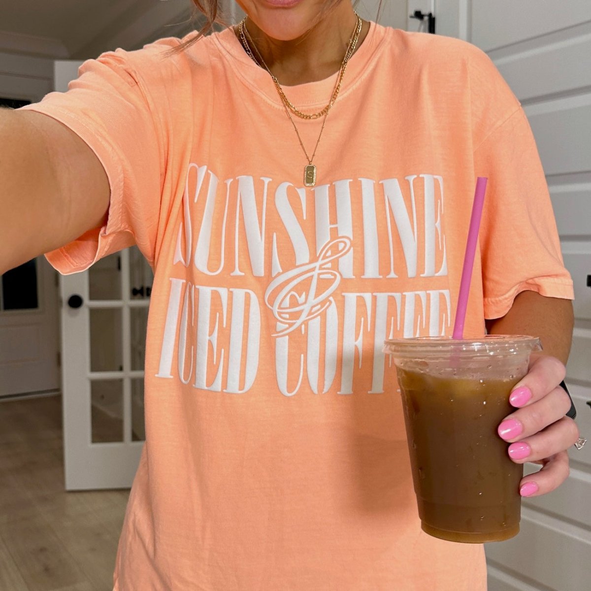 PUFF 'Sunshine & Iced Coffee' T-Shirt