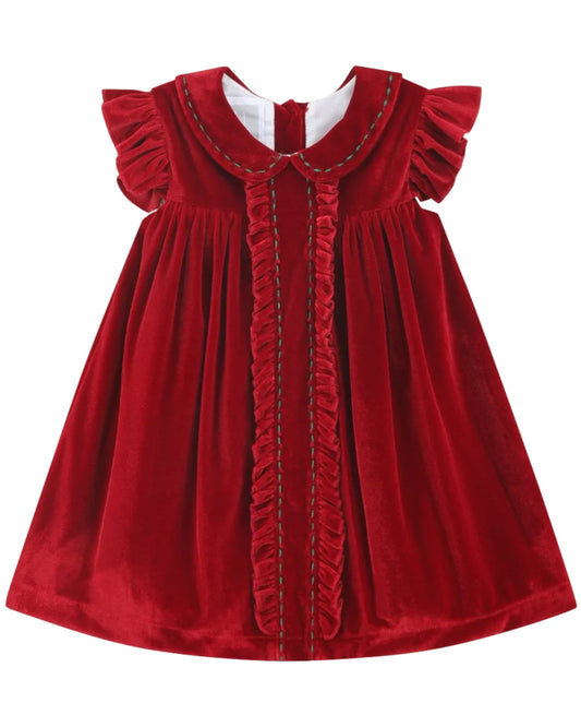Red Velvet Holiday Dress