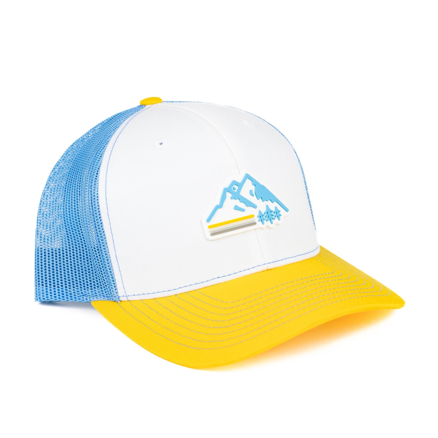 Retro Mountain Trucker Hat