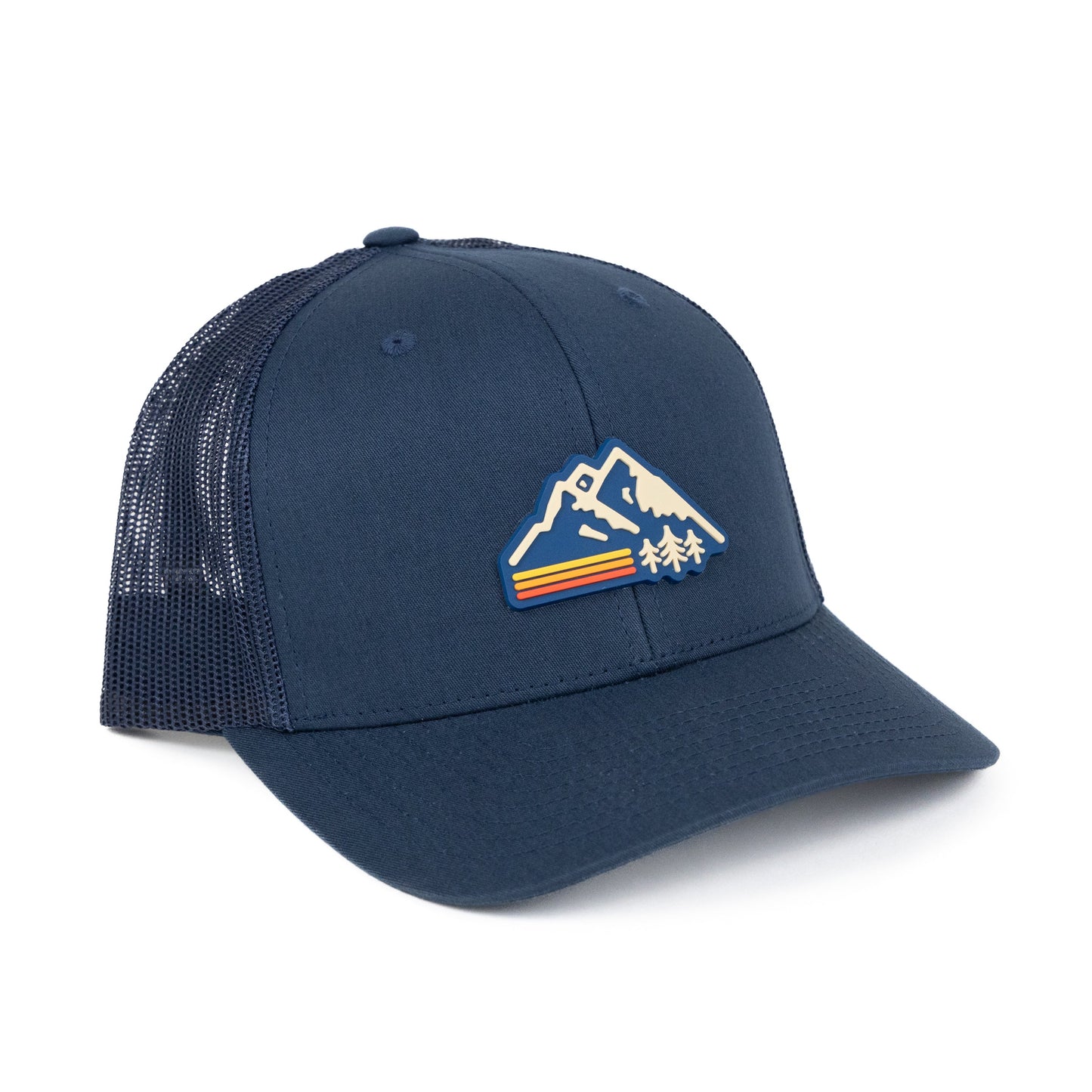 Retro Mountain Trucker Hat