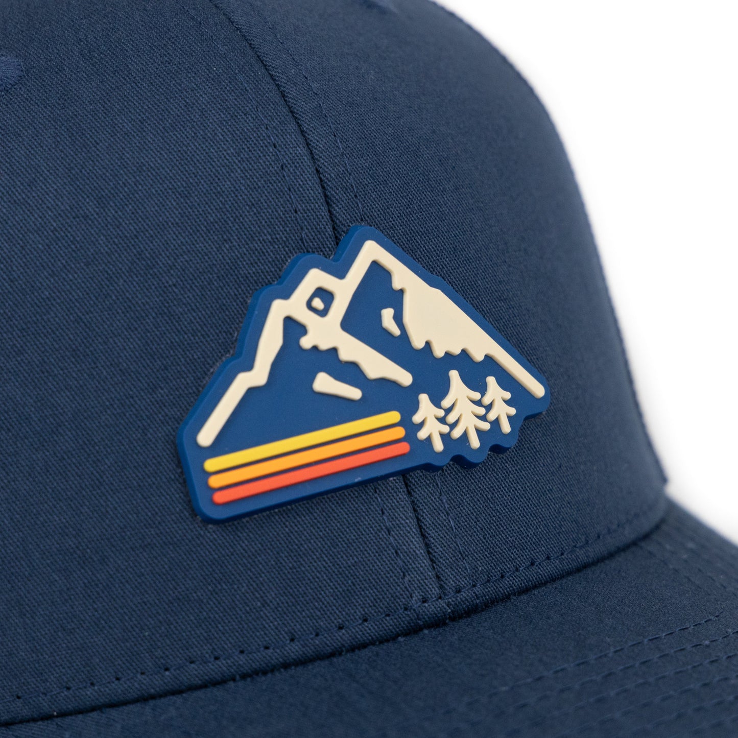 Retro Mountain Trucker Hat