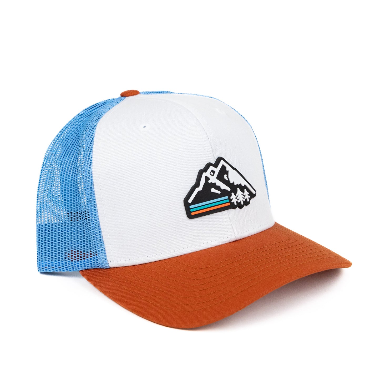 Retro Mountain Trucker Hat