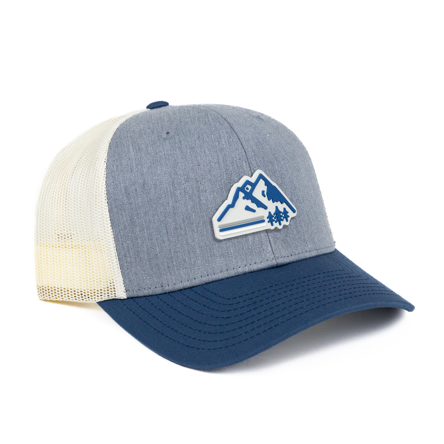 Retro Mountain Trucker Hat