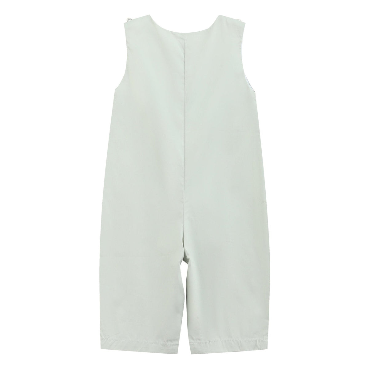 Sage Green Puppy Dog Smocked Longall