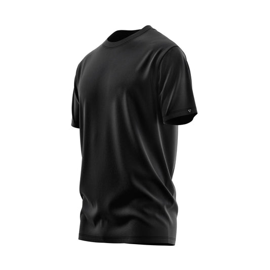 Black Active Crew Short Sleeve – Men's