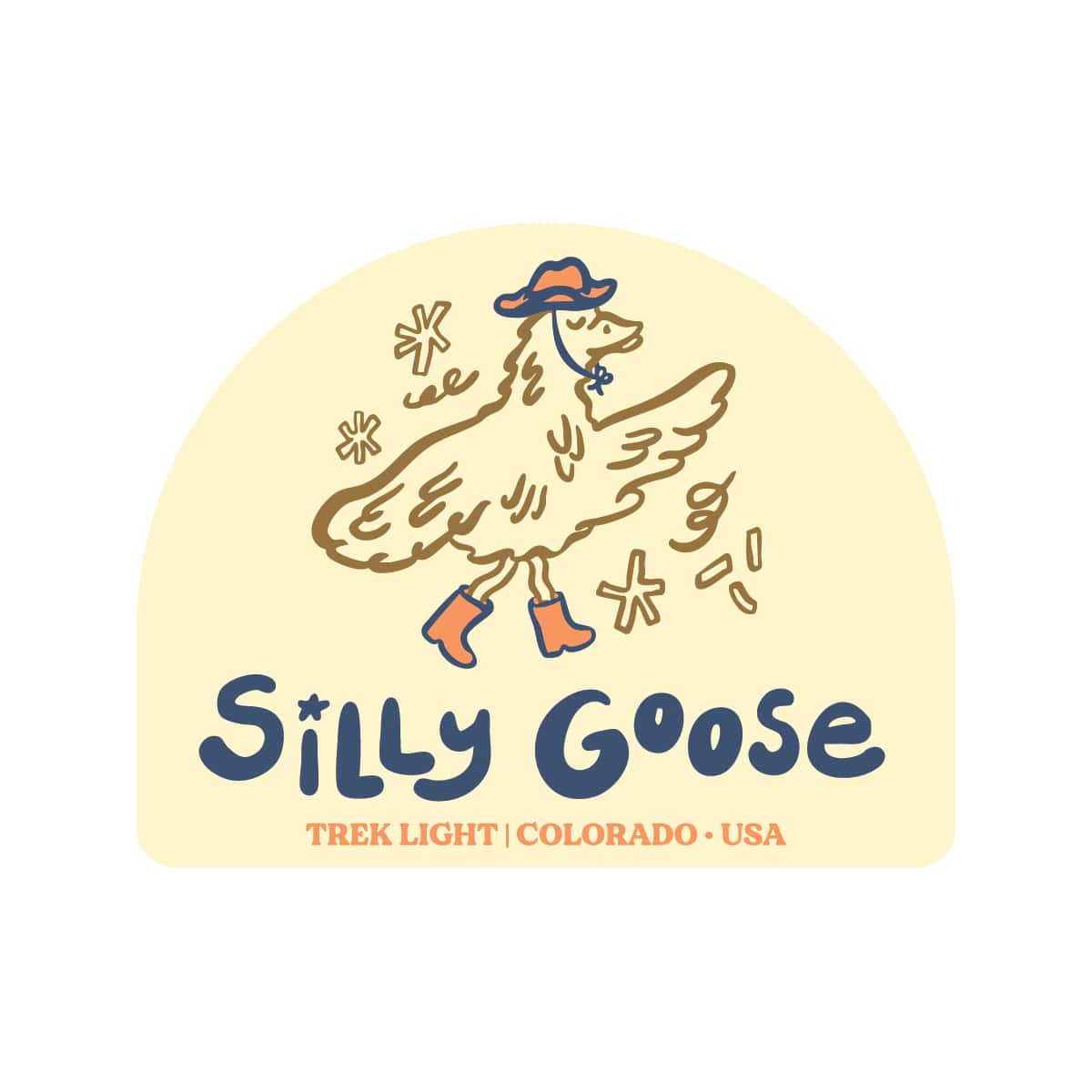 Silly Goose Sticker