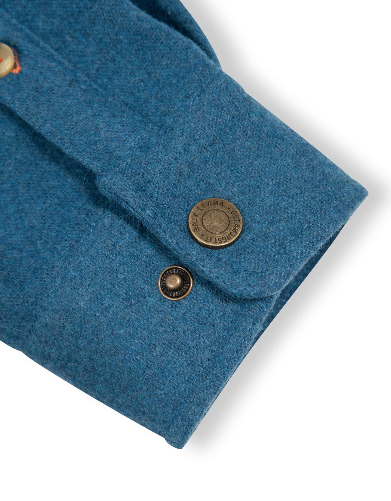 SNAP FRONT FLANNEL JACKET - GULF COAST