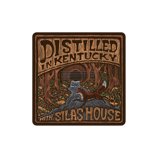 Distilled in Kentucky Sticker