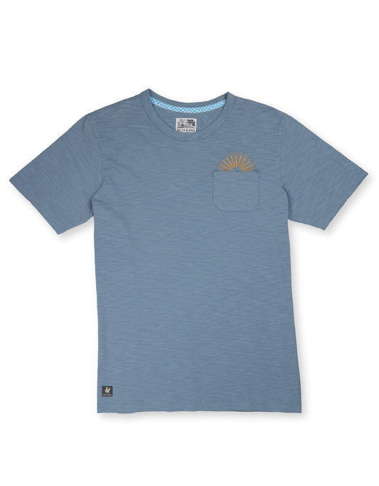 SUN DREAMS - SLUB PIMA POCKET TEE