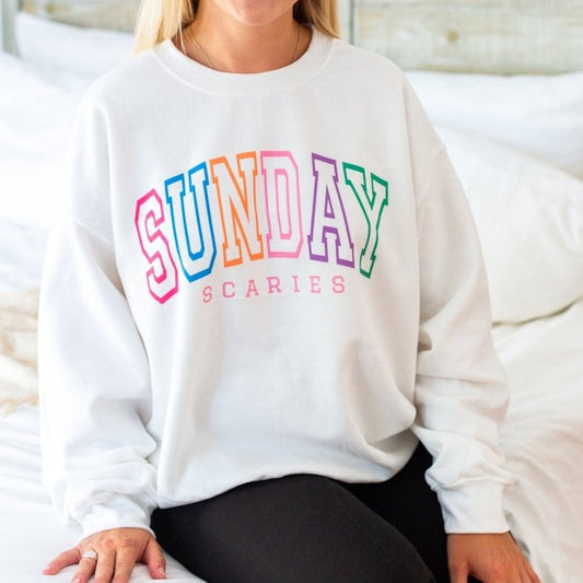 'Sunday Scaries' Crewneck Sweatshirt