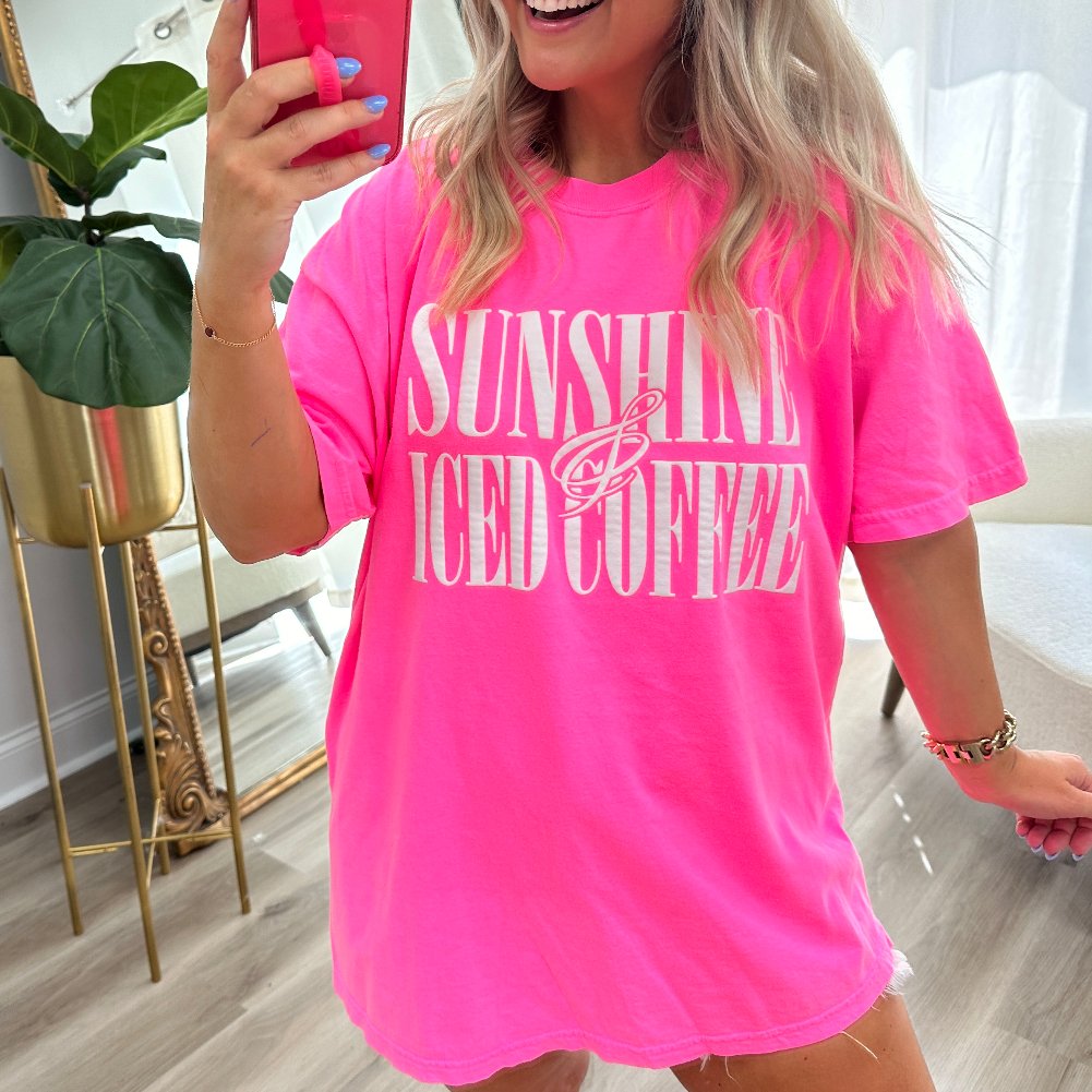 PUFF 'Sunshine & Iced Coffee' T-Shirt