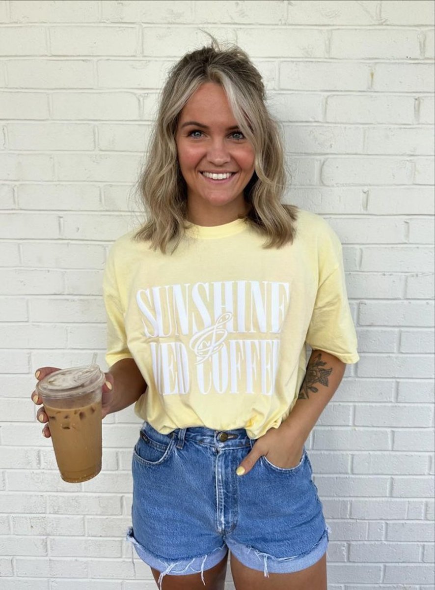 PUFF 'Sunshine & Iced Coffee' T-Shirt
