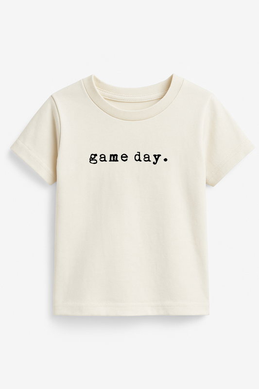 Game Day Organic Kids T-shirt